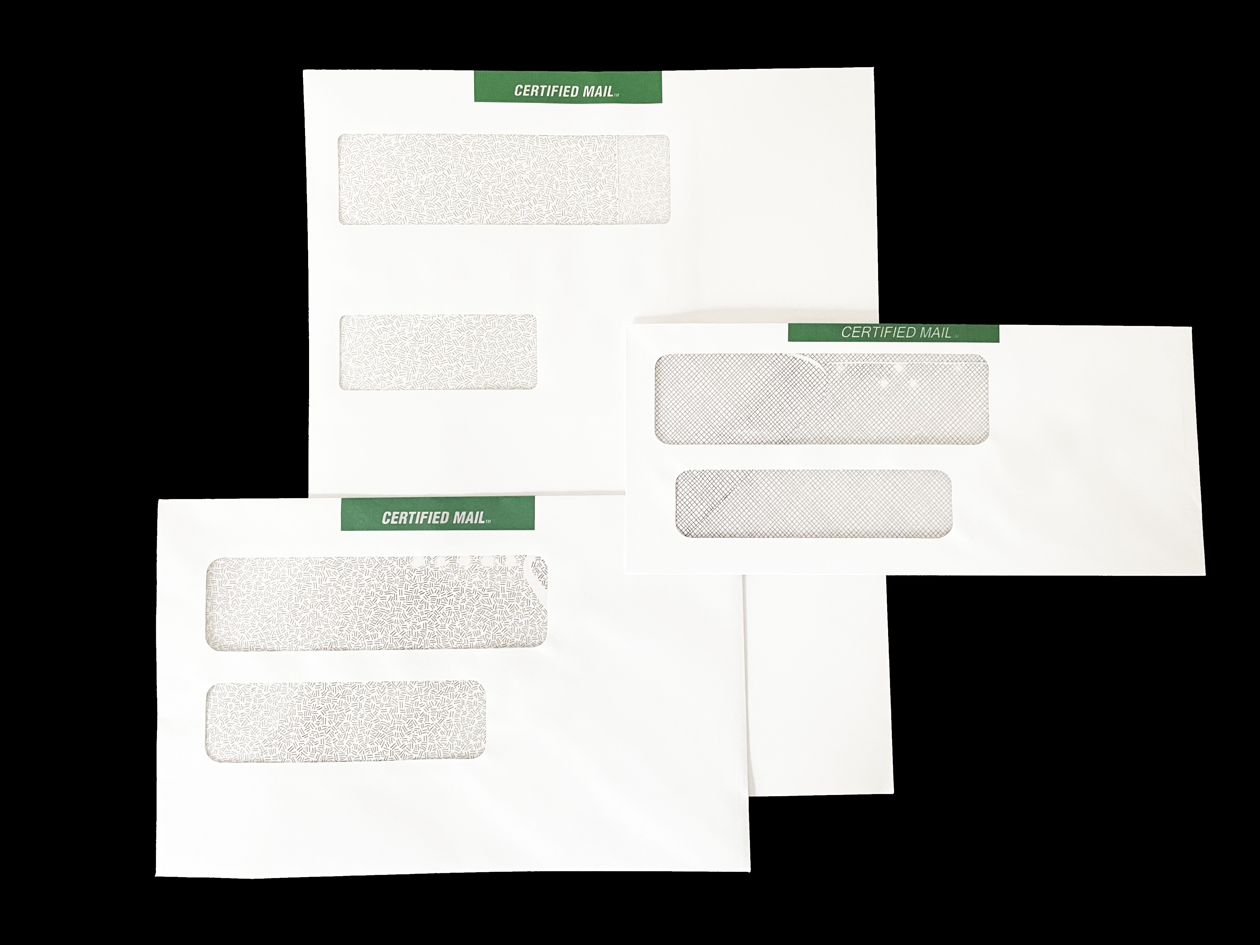 Certified Mail envelopes